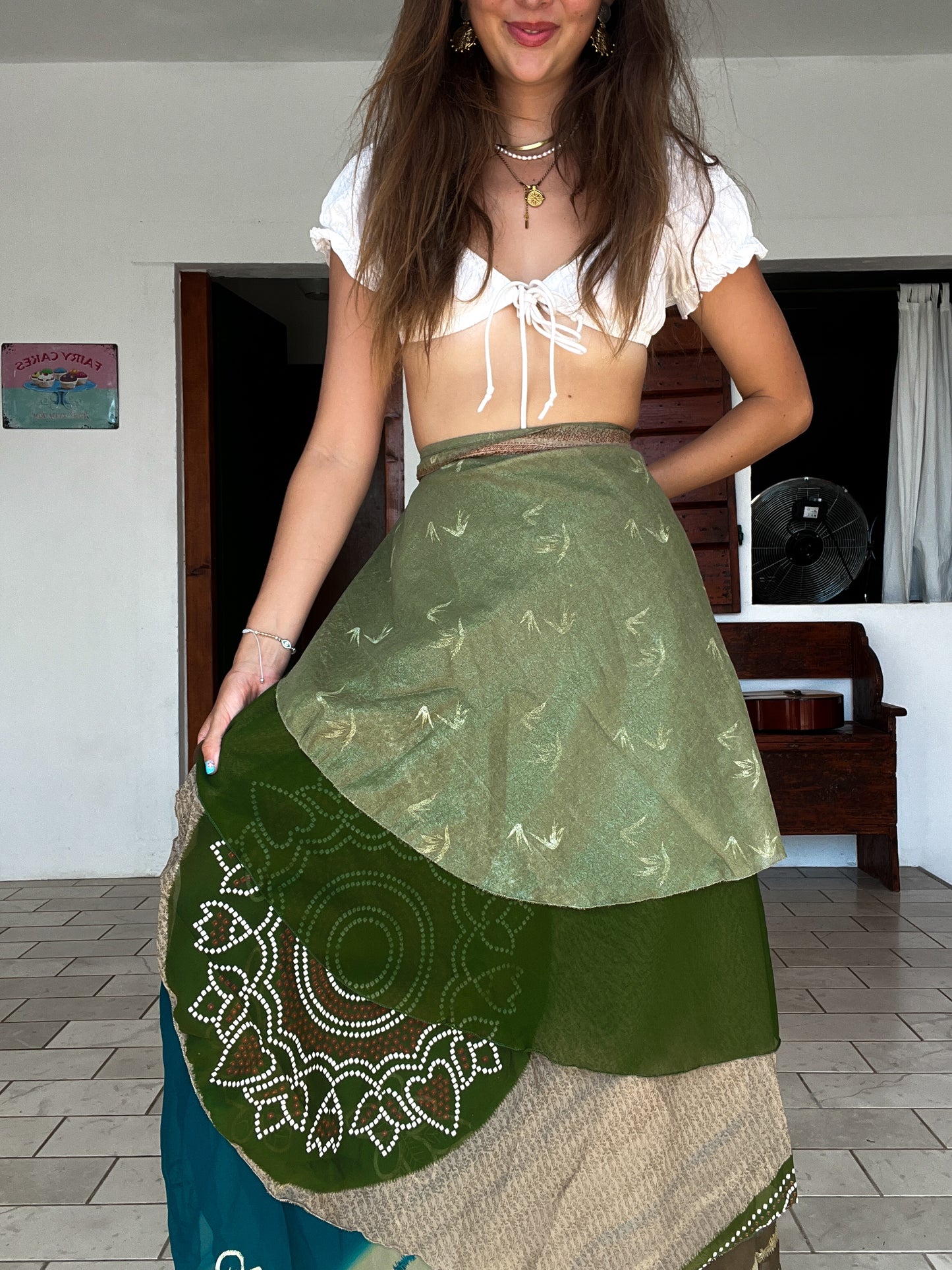 Sari Wrap sample- Mother Earth #13