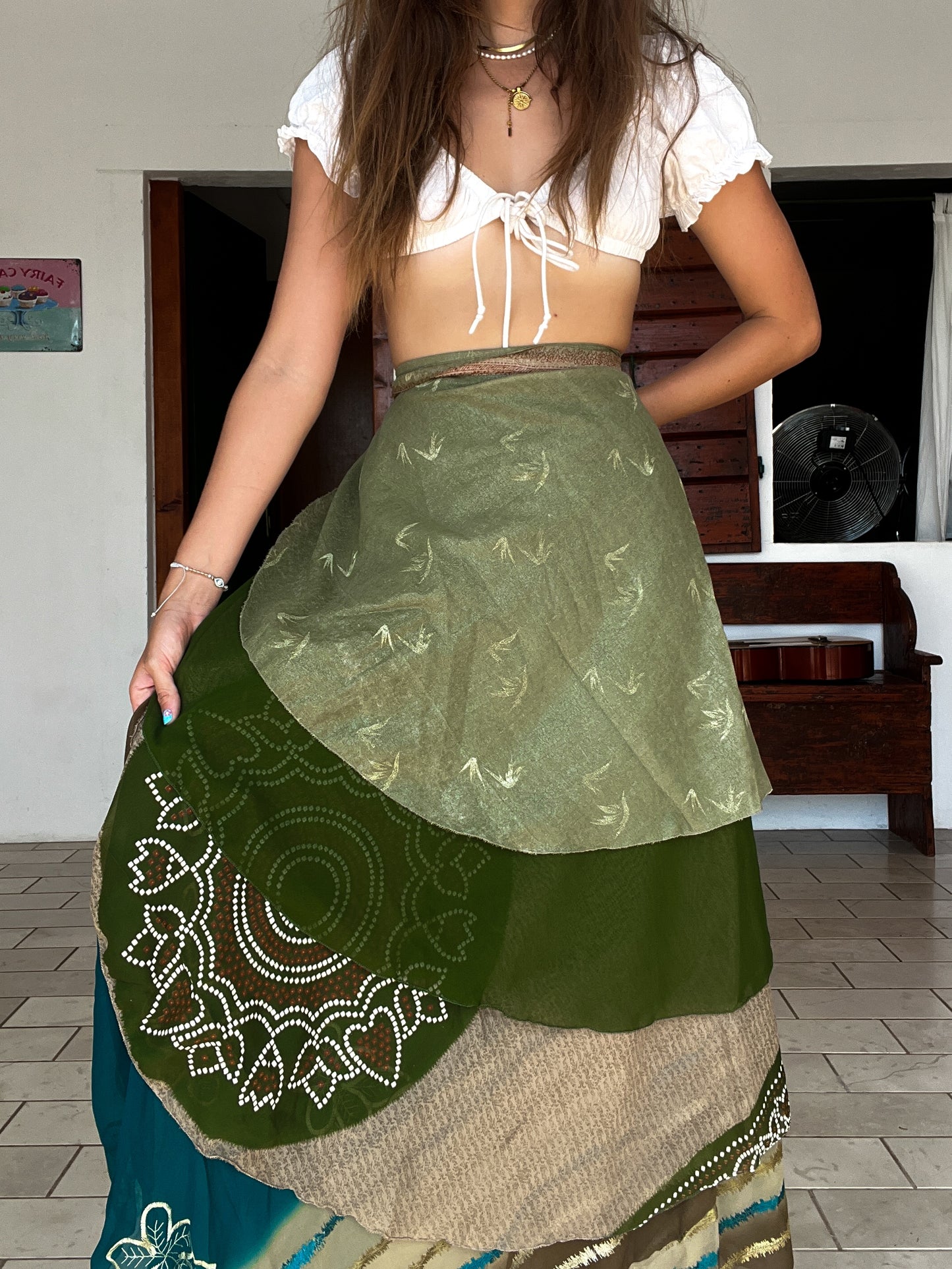 Sari Wrap sample- Mother Earth #13