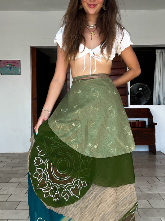 Sari Wrap sample- Mother Earth #13